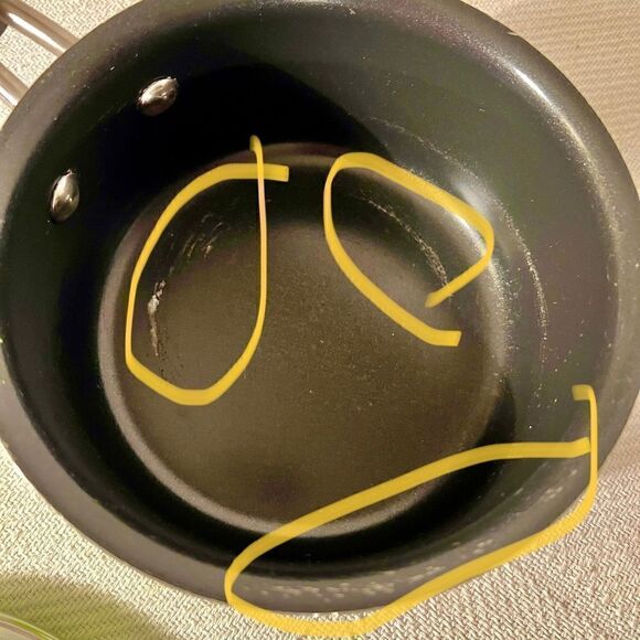 Green Cuisinart 1qt Stainless Steel Saucepan w Cover Lid #M5519-14AG Clean Retro - Picture 9 of 11